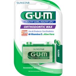 Cera Ortodôntica GUM Vitamina E + Aloe Vera Com 5 unidades