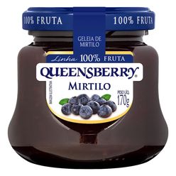 Geléia QUEENSBERRY 100% Fruta Mirtilo 170g