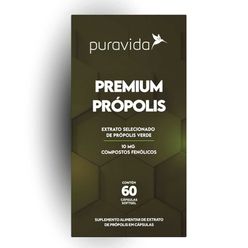 Própolis PURAVIDA Premium 60 Cápsulas