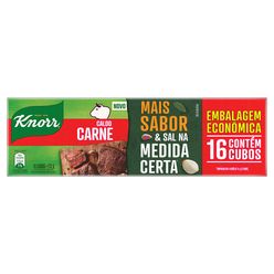 Caldo KNORR de Carne Mais Sabor 152g Embalagem Econômica