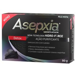 Sabonete ASEPXIA Detox 80g