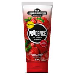 Gel Lubrificante Prudence Morango 100g