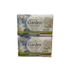 Sabonete Vegetal Nesti Dante Natural Garden Neutro Com 2 Unidades 125g Cada Com 2 Sabonete 125g