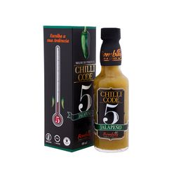 Molho de Pimenta BOMBAY Chilli Code 5 Jalapeno 60ml