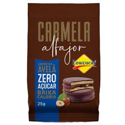 Alfajor CARMELA Creme de Avelã Zero Adição de Açúcares 25g