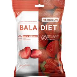 Bala PIETROBON Diet Morango sem Açúcar 50g