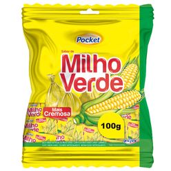 Bala POCKET Milho Verde 100g