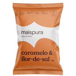 Pipoca MAIS PURA Caramelo & Flor-de-Sal sem Glúten e sem Lactose 100g