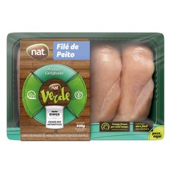 Filé de Peito de Frango NAT VERDE Resfriado 600g