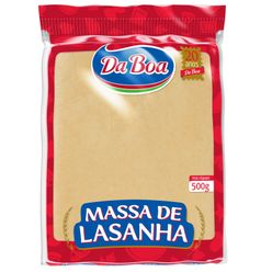 Massa Para Lasanha Da Boa 500g