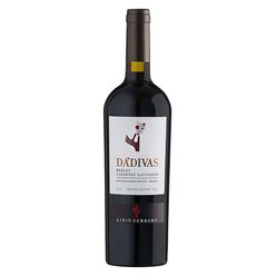 Vinho Tinto Brasileiro LIDIO CARRARO Da'divas Merlot Cabernet Sauvignon 750ml