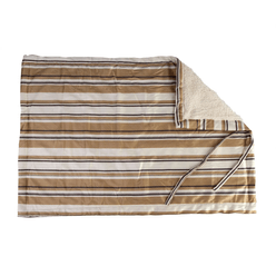 Colchon Pet A\CASA Sherpa Listra Creme 76x51cm