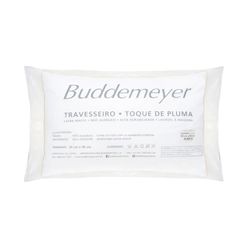 Travesseiro Buddemeyer Toque De Pluma Branco 50x70