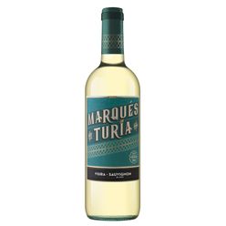 Vinho Branco Espanhol MARQUES DEL TURIA Viura Sauvignon blanc 750ml