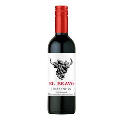 Vinho Tinto Espanhol EL BRAVO Tempranilo Tinto 375ml