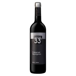 Vinho Tinto Argentino LATITUD 33 Cabernet Sauvignon 750ml