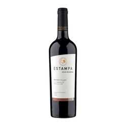 Vinho Tinto Chileno ESTAMPA Gran Reserva Cabernet Sauvignon Malbec Syrah 750ml