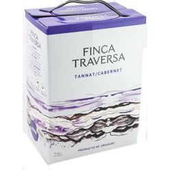 Vinho Tinto Uruguaio TRAVERSA Tannat/Cabernet Sauvignon Bag in Box 3L