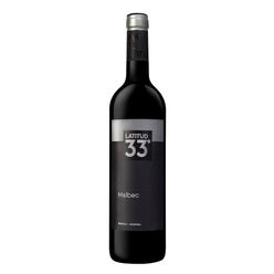 Vinho Tinto Argentino LATITUD 33 Malbec 750ml