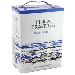 Vinho Tinto Uruguaio TRAVERSA Tannat/Merlot Bag in Box 3L