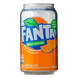 Refrigerante FANTA Laranja Zero 350ml