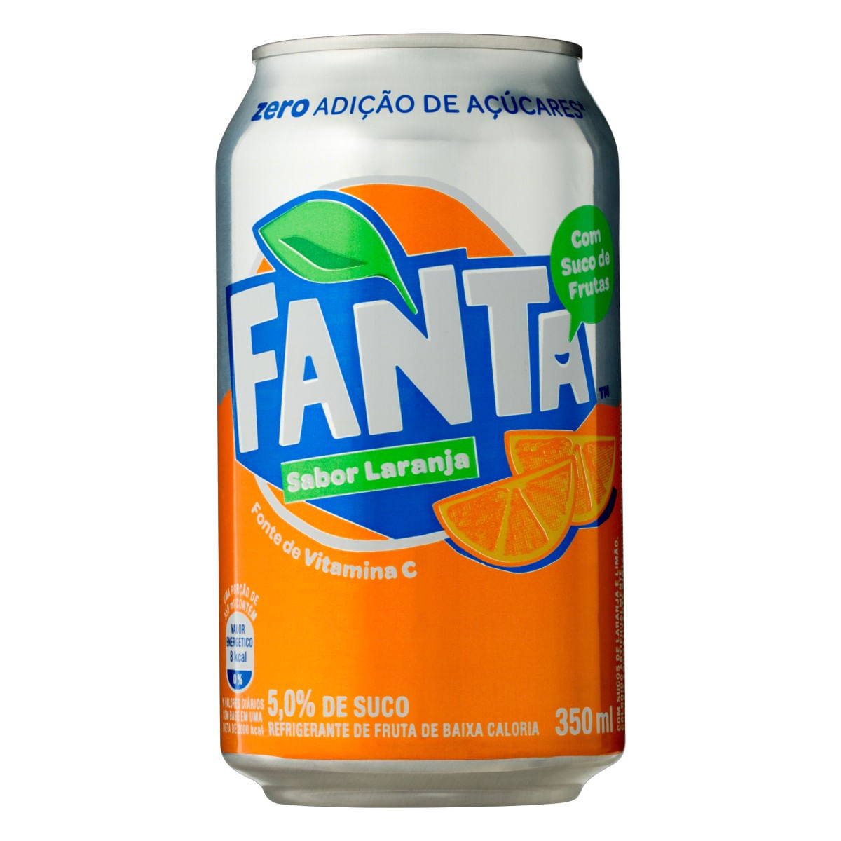 Refrigerante Fanta Laranja Zero 350ml - Angeloni Super