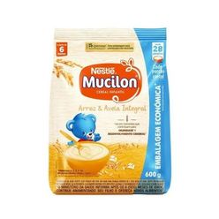 Cereal Infantil Mucilon Arroz e Aveia 600g