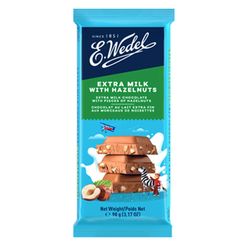 Chocolate E.WEDEL ao Leite com Avelãs 80g