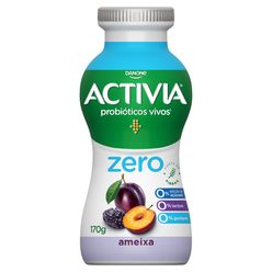 Leite Fermentado ACTIVIA Ameixa Zero Lactose, Zero Adição de Açúcar 170g