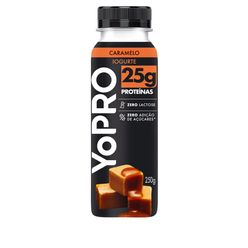 Iogurte DANONE YoPro Cookies Caramel Sem Lactose com Proteina 250g