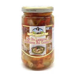 Conserva Italiana BELLA CONTADINA Mix de Legumes e Azeitonas 170g