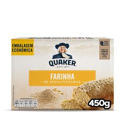 Farinha de Aveia QUAKER Integral 450g Embalagem Econômica