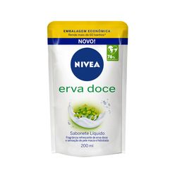 Sabonete Líquido Nivea Erva Doce 200ml Embalagem Econômica