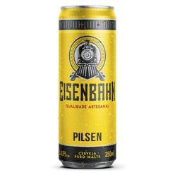 Cerveja EISENBAHN Pilsen Puro Malte Lata 350ml