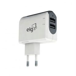 Carregador ELG Universal USB com 2 Saídas