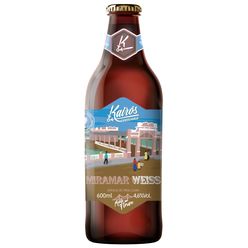 Cerveja Kairós Miramar Weiss 600ml