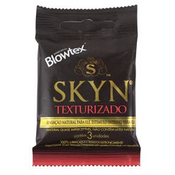 Preservativo Skyn Sem Latex Texturizado Com 3 Unidades