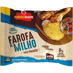 Farofa  Pronta CALDO BOM Milho 400g