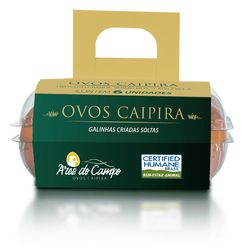 Ovo Vermelho ARES DO CAMPO Orgânico com 6 Unidades