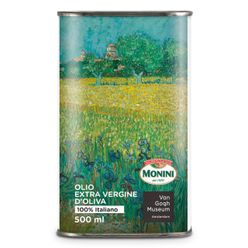 Azeite de Oliva Italiano MONINI Van Gogh Museum Landscape Evoo Extra Virgem 500ml