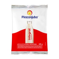 Leite em Pó PIRACANJUBA Integral Instantâneo 400g