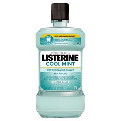 Enxaguante Bucal LISTERINE Cool Mint Hortelã Zero Álcool 1L Leve Mais Pague Menos