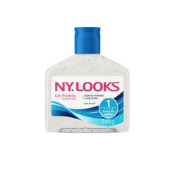 Gel Fixador Ny. Looks Fixação Média 1 Sem álcool 240g