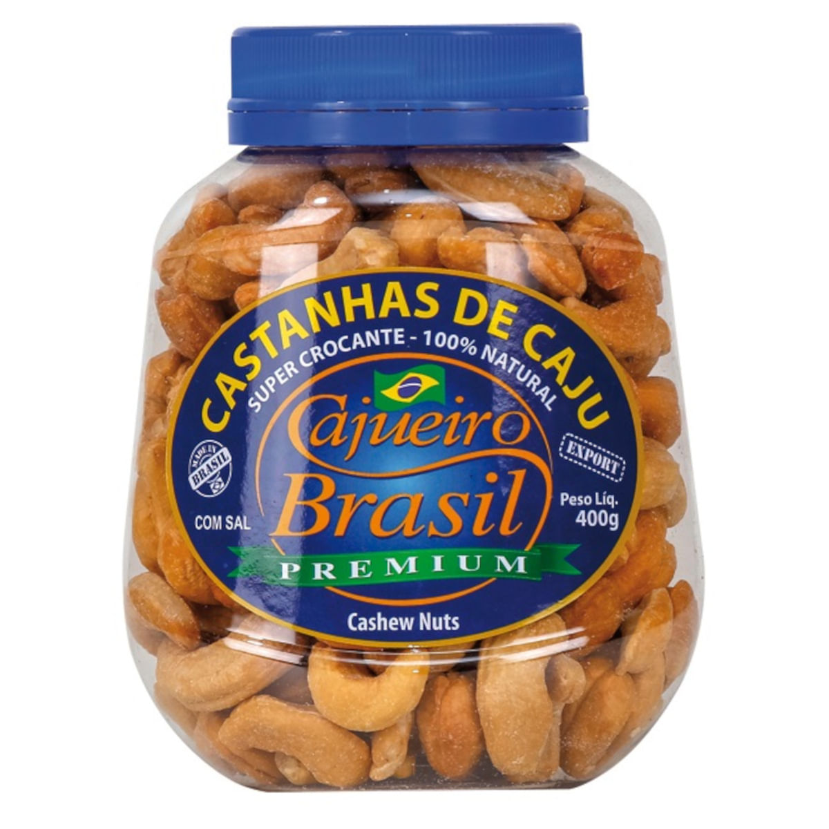 Castanha de Caju CAJUEIRO Premium Com Sal 400g