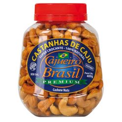 Castanha de Caju CAJUEIRO Premium sem Sal 400g