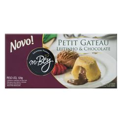 Petit Gateau Mr Bey Leitinho Com Chocolate Ao Leite Congelado 120g