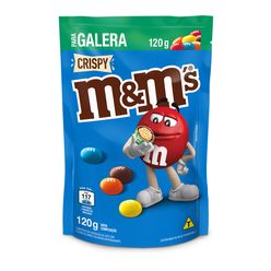 Confeito M&MS Crispy Chocolate ao Leite 120g