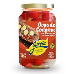 Ovo de Cordona JURÉIA com Pimenta Biquinho em Conserva 300g