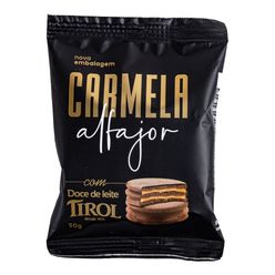 Alfajor CARMELA Chocolate ao Leite com Doce de Leite 50g