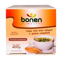 Sopa BONEN Canja de Arroz Integral e Quinoa Congelada 400g